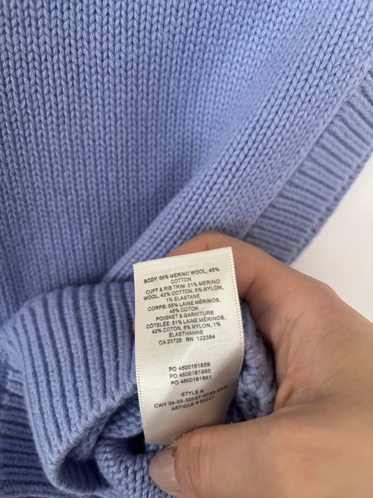 Wilfred Knit Sleeveless Alps Sweater Vest | Sz Small