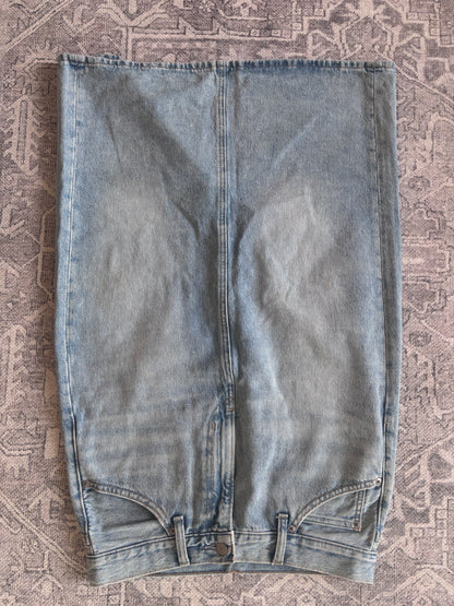 Levi's High Rise Back Slit Skirt | Sz 29