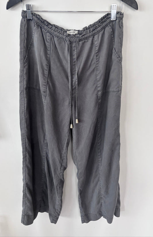Joie Grey Lyocell Drawstring Pants | Medium