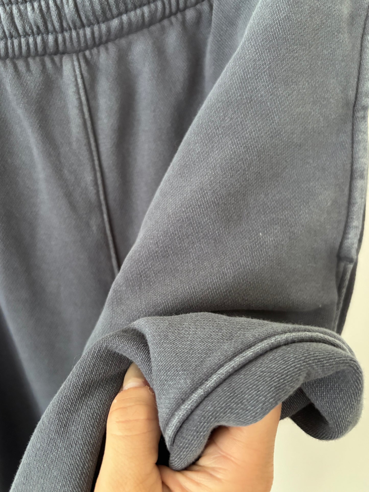 Gap Fleece Barrel Leg Sweatpants Navy | Sz Medium (fits a little big)