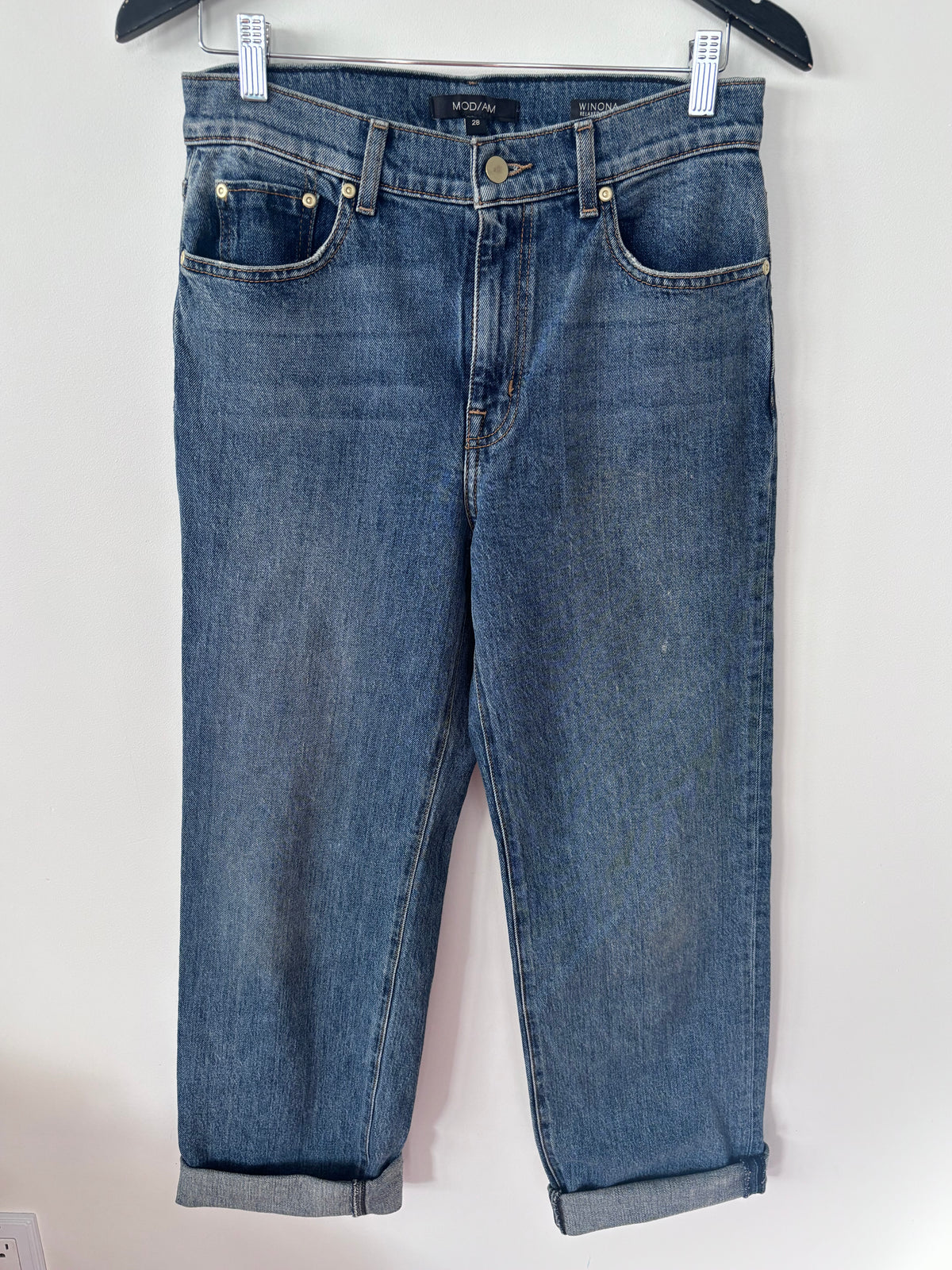 Modern American Winona Relaxed Taper Jeans | Sz 28 (Fall '25)