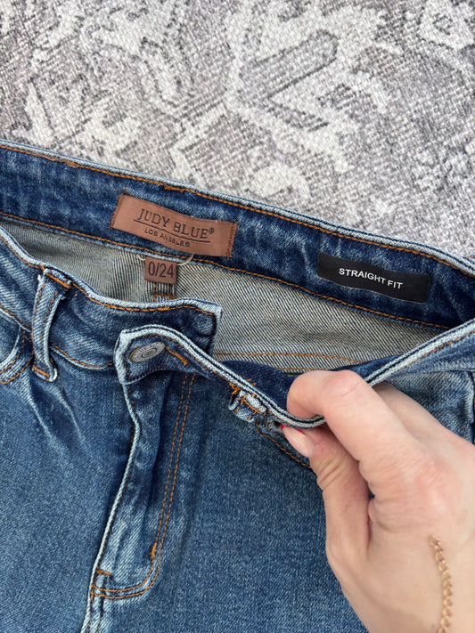 Judy Blue Straight Leg Jeans | Sz 24
