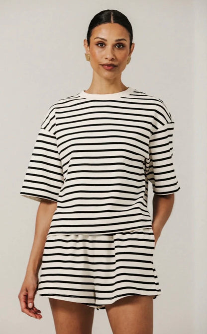 Brunette the Label Little Sister Striped Shorts | Sz Small / Medium (top available)