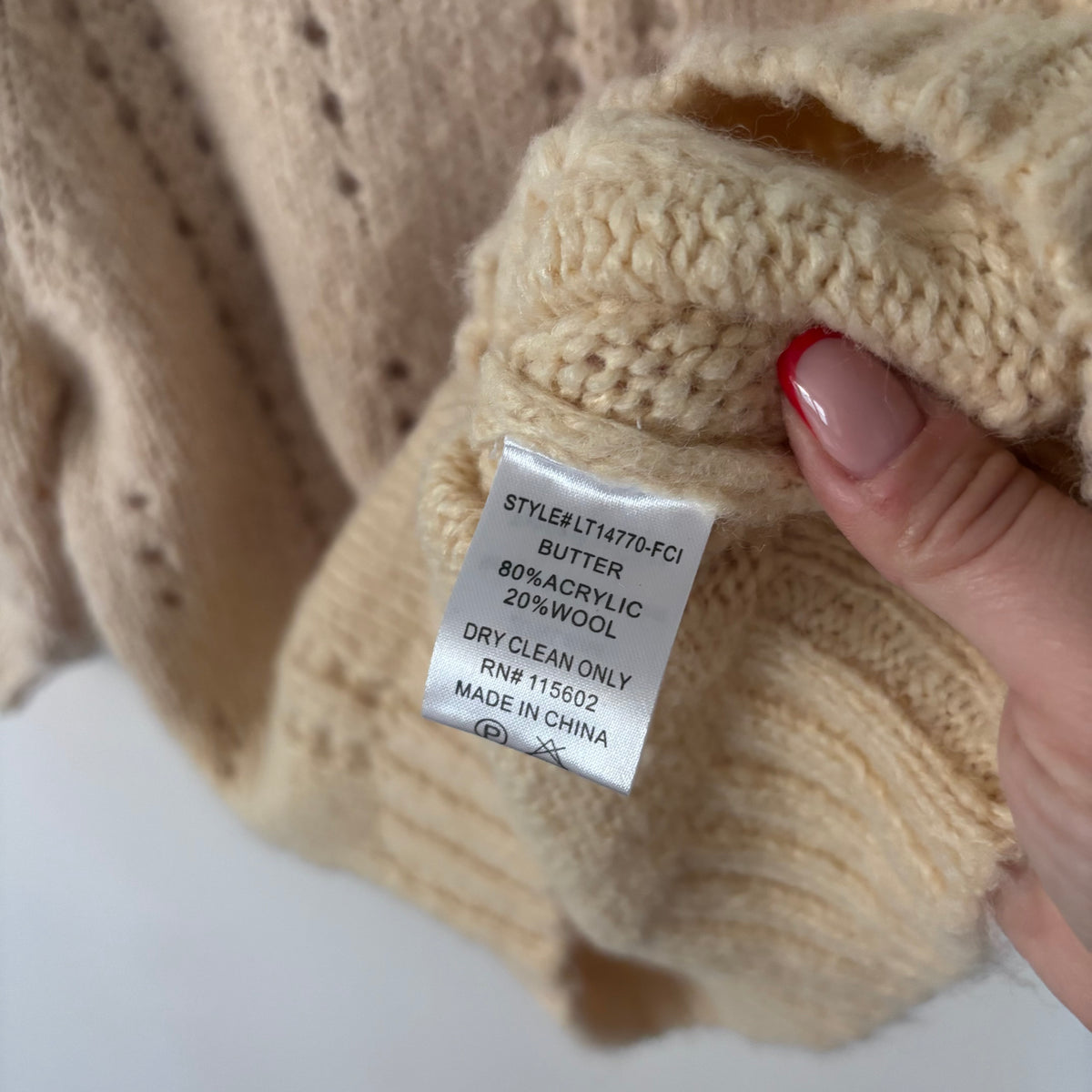 Lush Butter Yellow Puff Sleeve Sweater | Sz Small (loose fit)