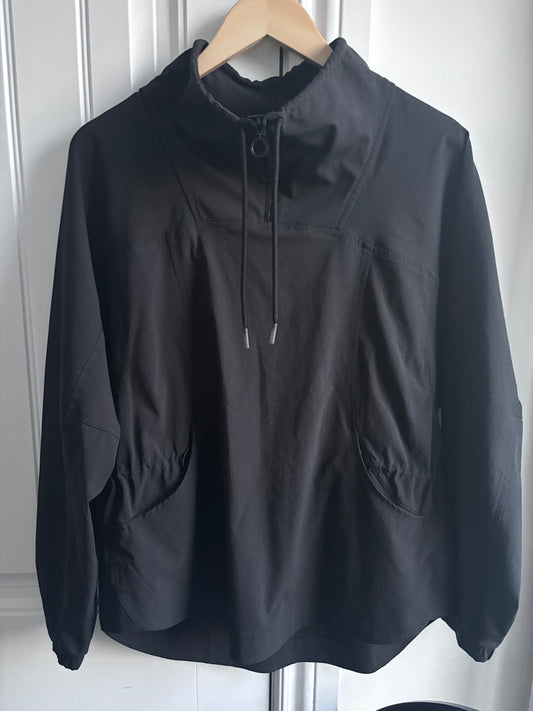 Unbranded Black 1/4 Zip Light Jacket | Sz M/L