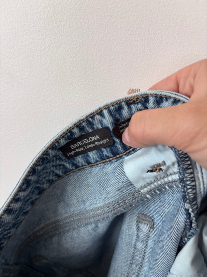 Mavi Barcelona Loose Straight Jeans | Sz 28