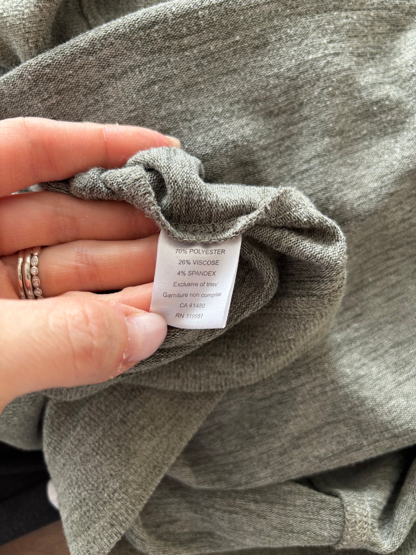 *Gentle Fawn Arlo Hoodie Grey/Green | Medium