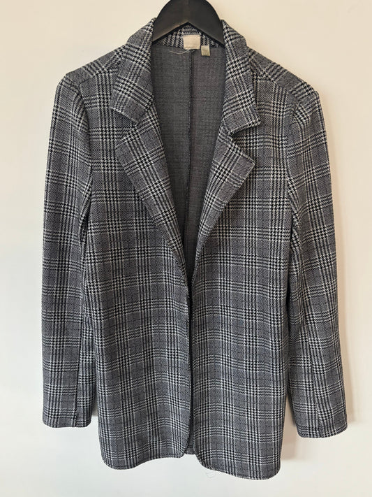 Cloth by Design Houndstooth Open Blazer | Medium (may fit size large) (N191C8)