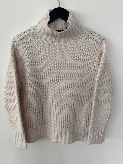 Femme by Design Ivory Knit Sweater | Sz Small (fits XS/S)