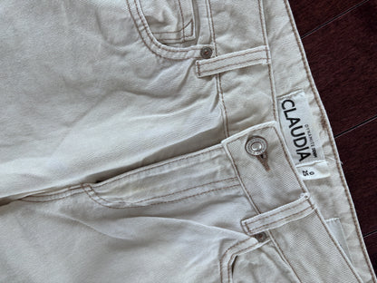 Dynamite Claudia Mom Jeans Beige | Sz 25 or 0