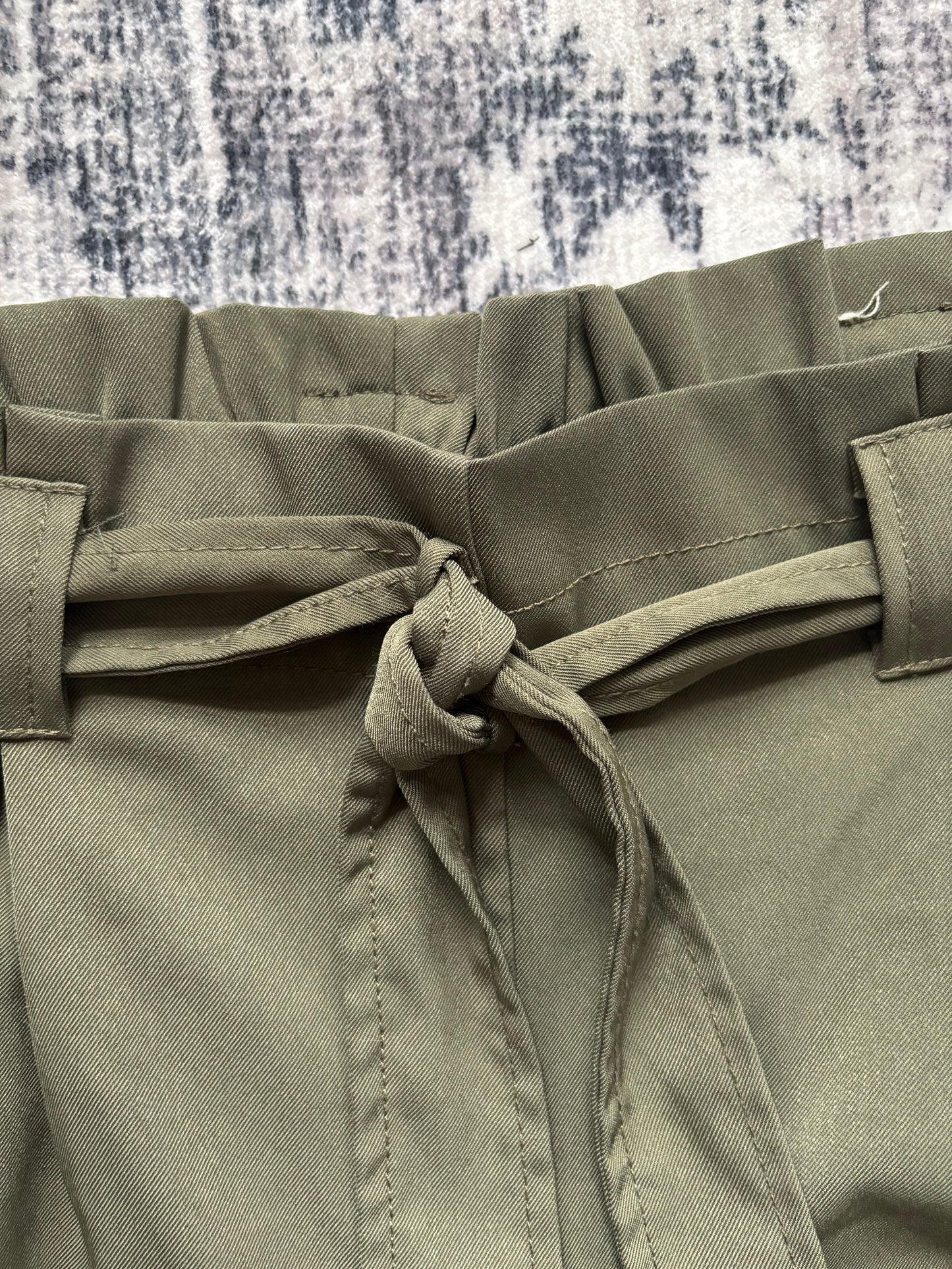 Max Studios Wide Leg Belted Pants | Large