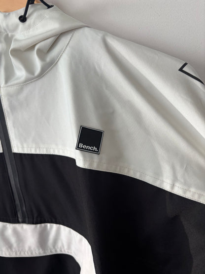 Bench 1/2 Zip Hooded Wind Breaker Jacket | Sz Medium