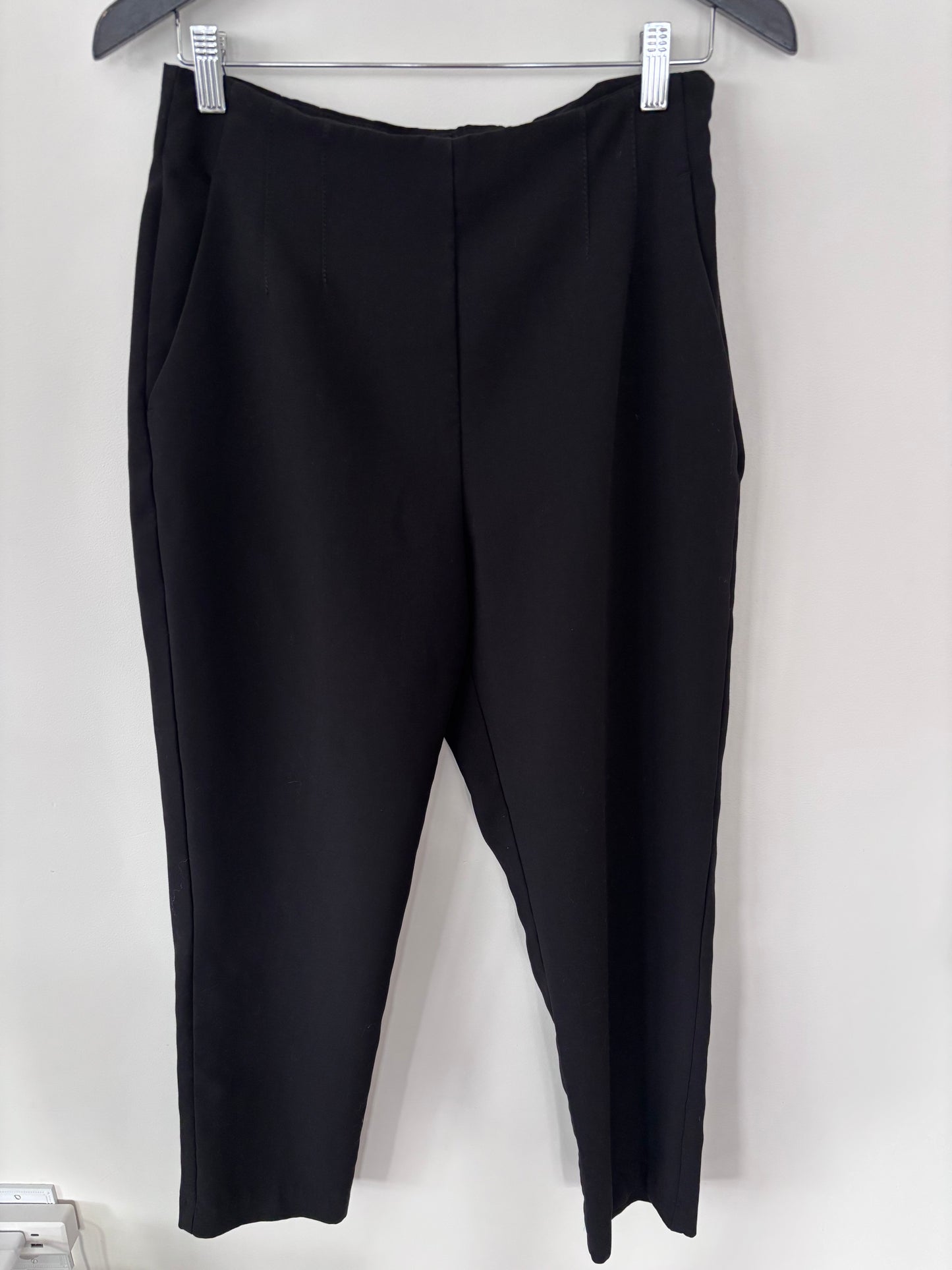 Dynamite Black High Rise Pleated Pants | Sz 8 (F80L9)