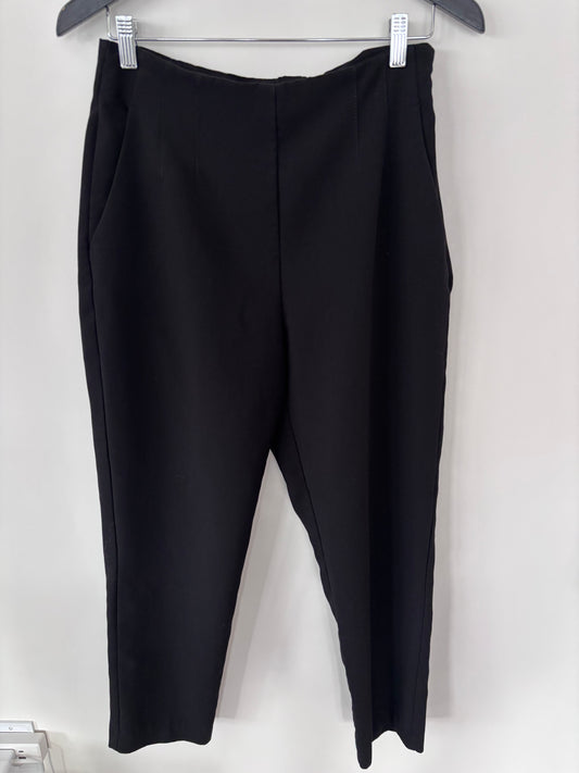 Dynamite Black High Rise Pleated Pants | Sz 8 (F80L9)