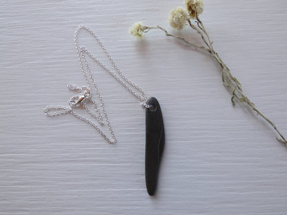 Lakeshore Rock Pendant Necklace