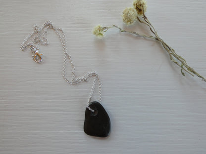 Lakeshore Rock Pendant Necklace
