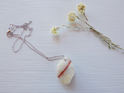 Lakeshore Rock Pendant Necklace