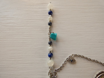 Blue Gemstone Pendulum