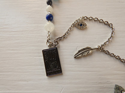 Blue Gemstone Pendulum