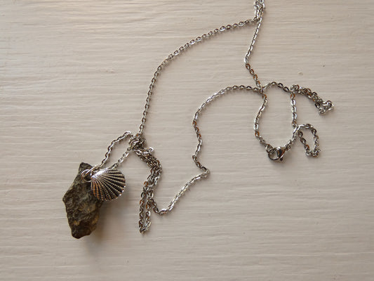 Special Edition Silver Charm Cluster Necklace