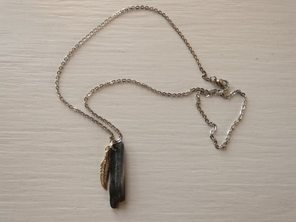 Silver Charm Cluster Necklace
