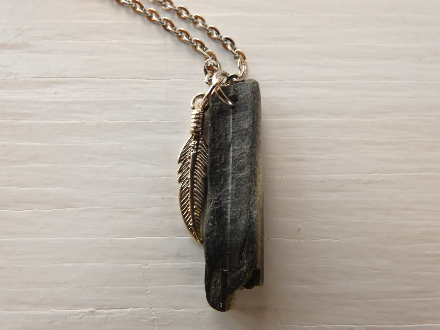 Silver Charm Cluster Necklace