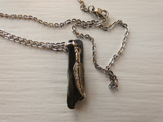 Silver Charm Cluster Necklace