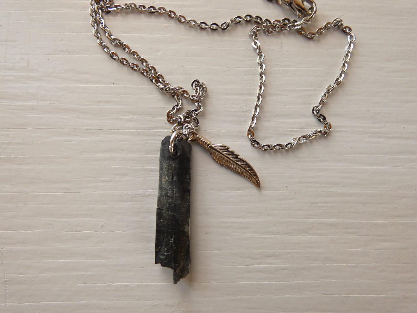 Silver Charm Cluster Necklace