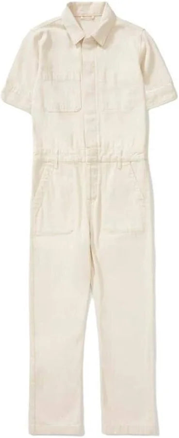 Everlane Short Sleeve Denim Coveralls | Sz 10