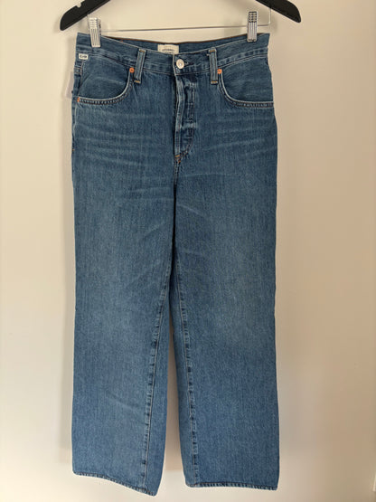 Citizens of Humanity Annina HR Wide Leg Denim | Sz 26