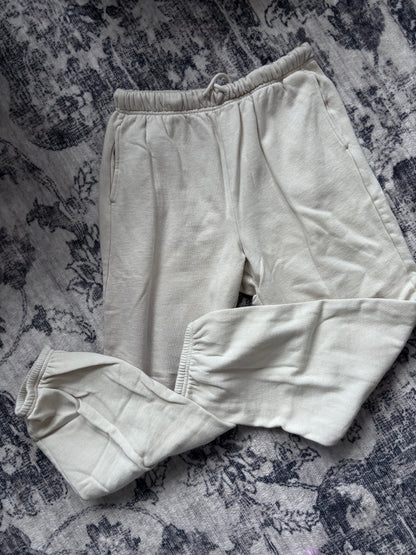 Old Navy Beige Cuffed Sweatpants | Sz Medium