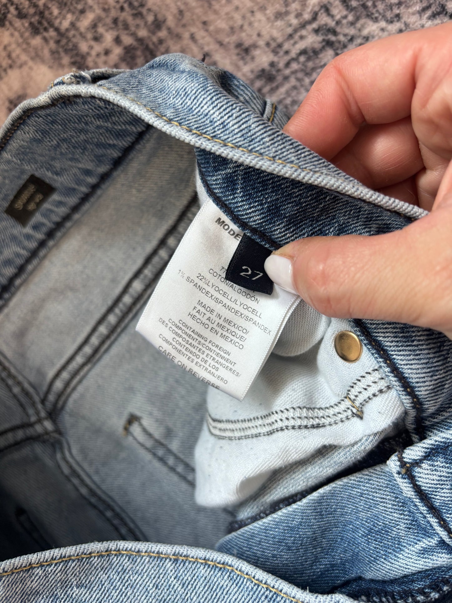 Modern American Savannah High Wide Crop Jeans | Sz 27