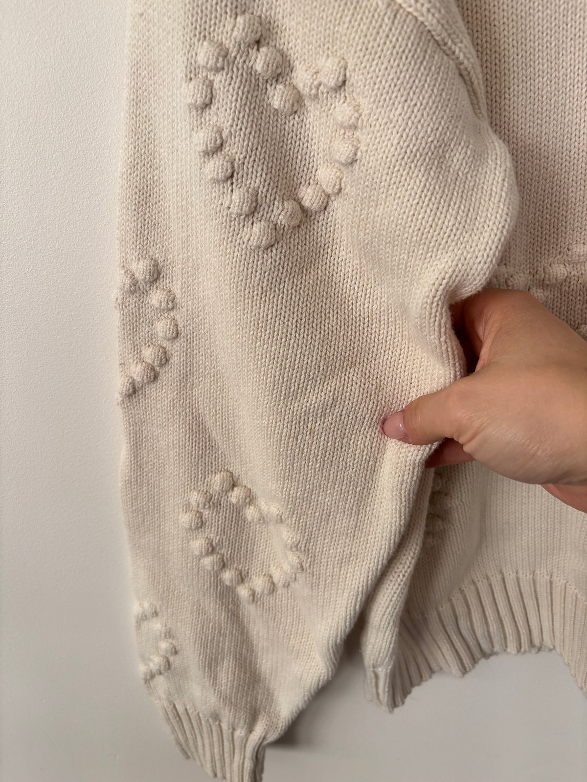 Z Supply Sweet Thing Cotton Sweater | Sz Medium