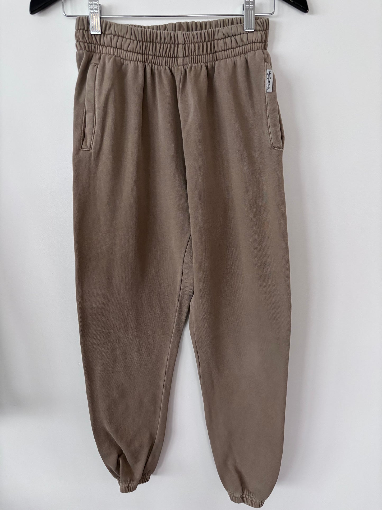 The Laundry Room Tan/Camel French Terry Sweatsuit Set | Sz Medium