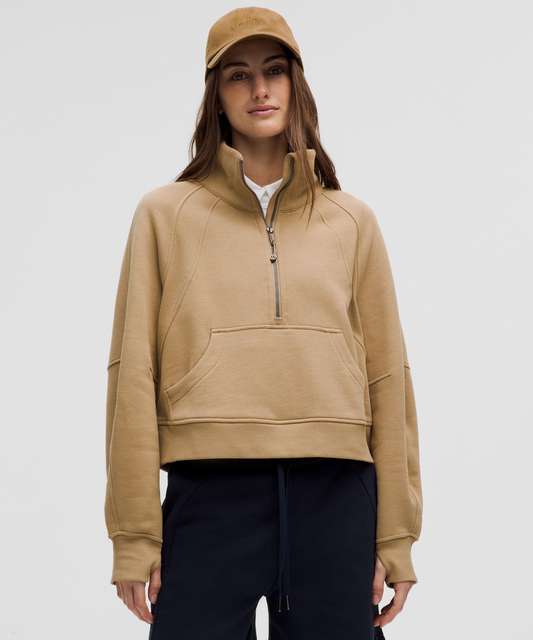 Lululemon 1/2 Zip Scuba Funnel Neck in Artifact | XS/Small (D039R5)