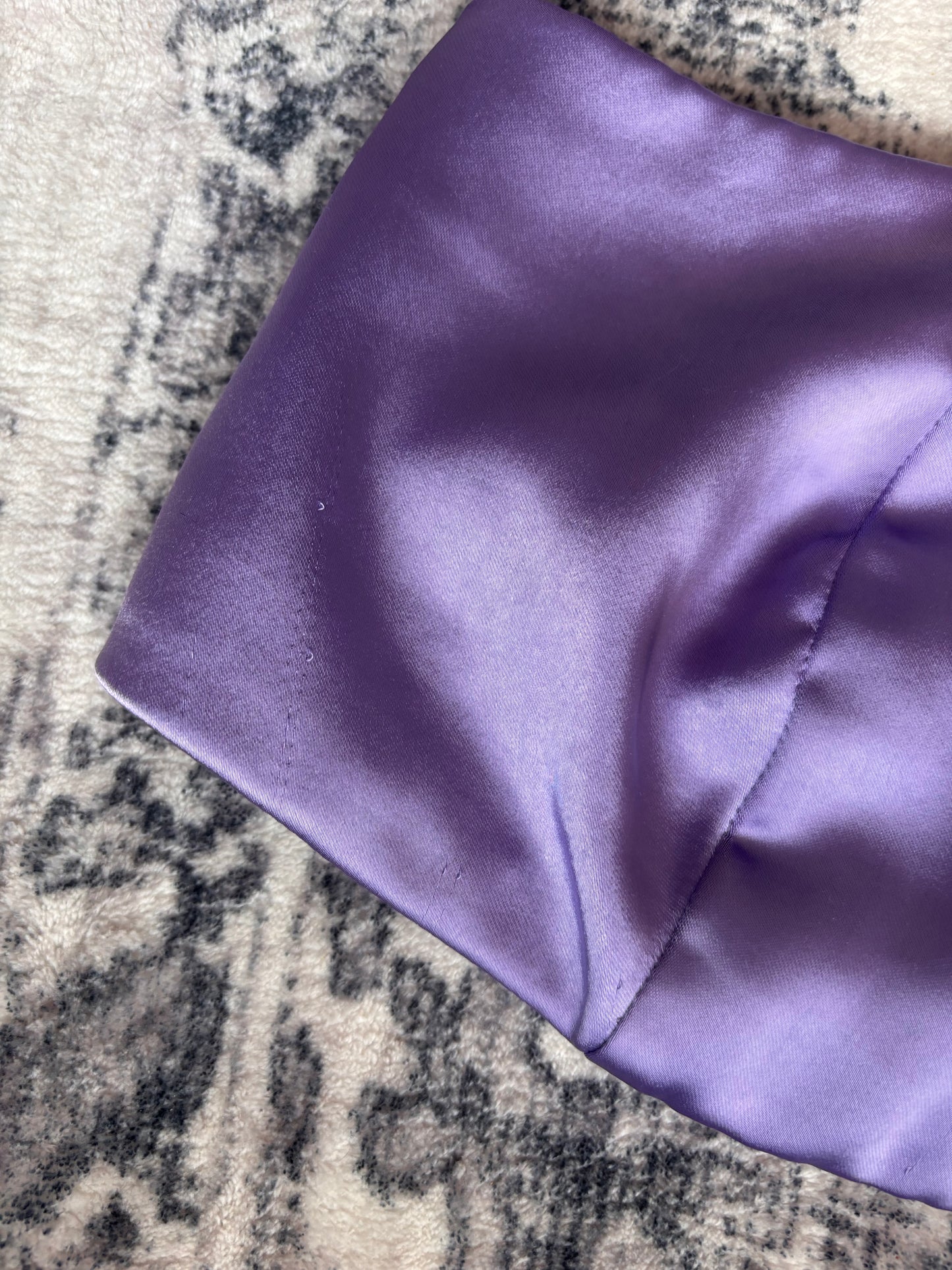Dynamite Strapless Cut Out Satin Maxi Dress | Sz Large (Sz 10ish)