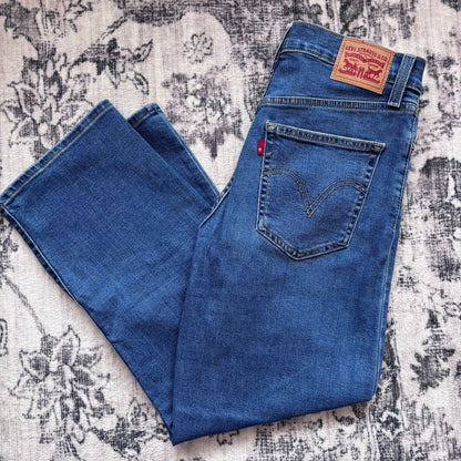Levi's Ribcage Straight Ankle Length Jeans | Sz 29