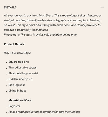 Billy J Ilana Maxi Dress (Baked Rose) | Sz 12 (NWT)