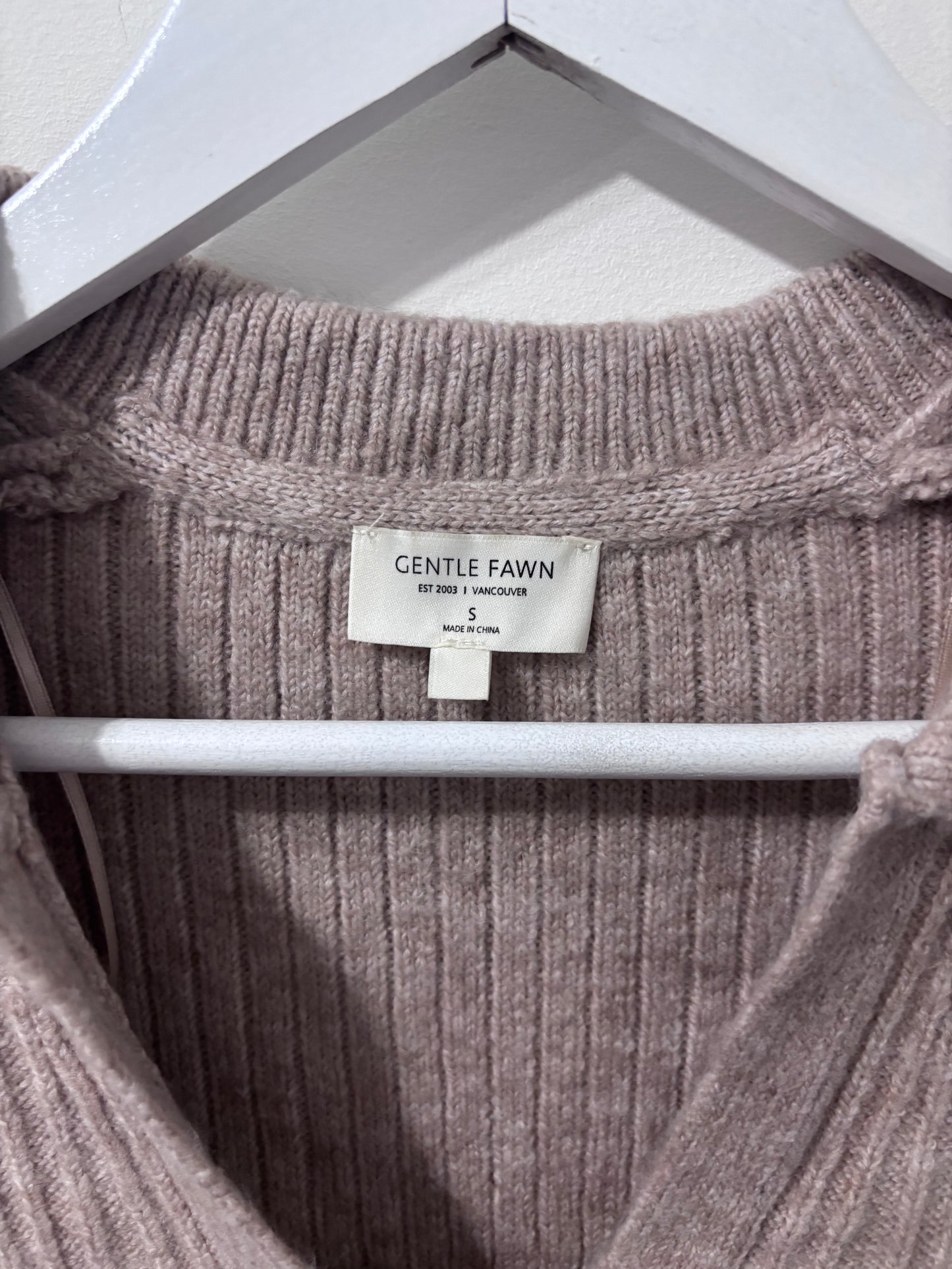 Gentle Fawn Oatmeal Becket Pullover Sweater | Sz Small (fits oversized)