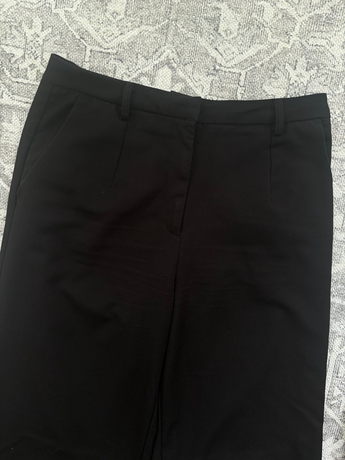 Minimum Black Wide Leg Trousers | Sz 40 (size 29/30)