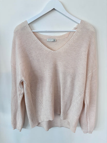 Gentle Fawn Tucker Sweater in Cream | Sz Medium (fits a bit generous)