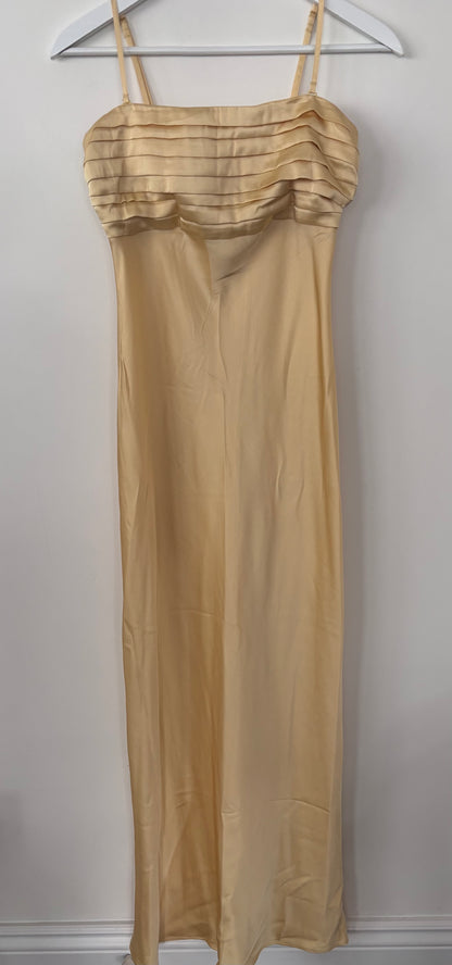 A&F NWT Emerson Strapless Slim Maxi Dress | Sz Small Tall