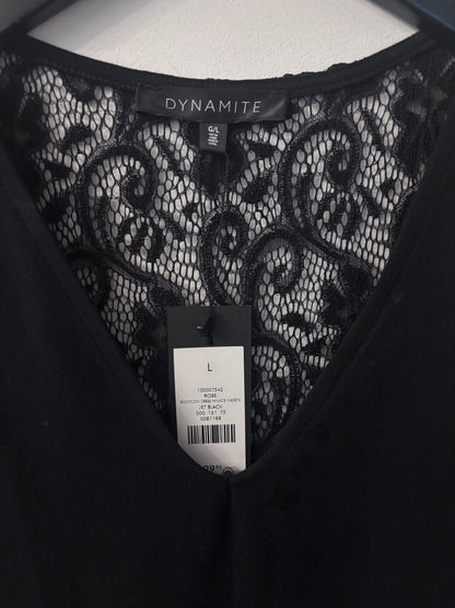 Dynamite Lace Bodycon Dress NWT | Sz Large