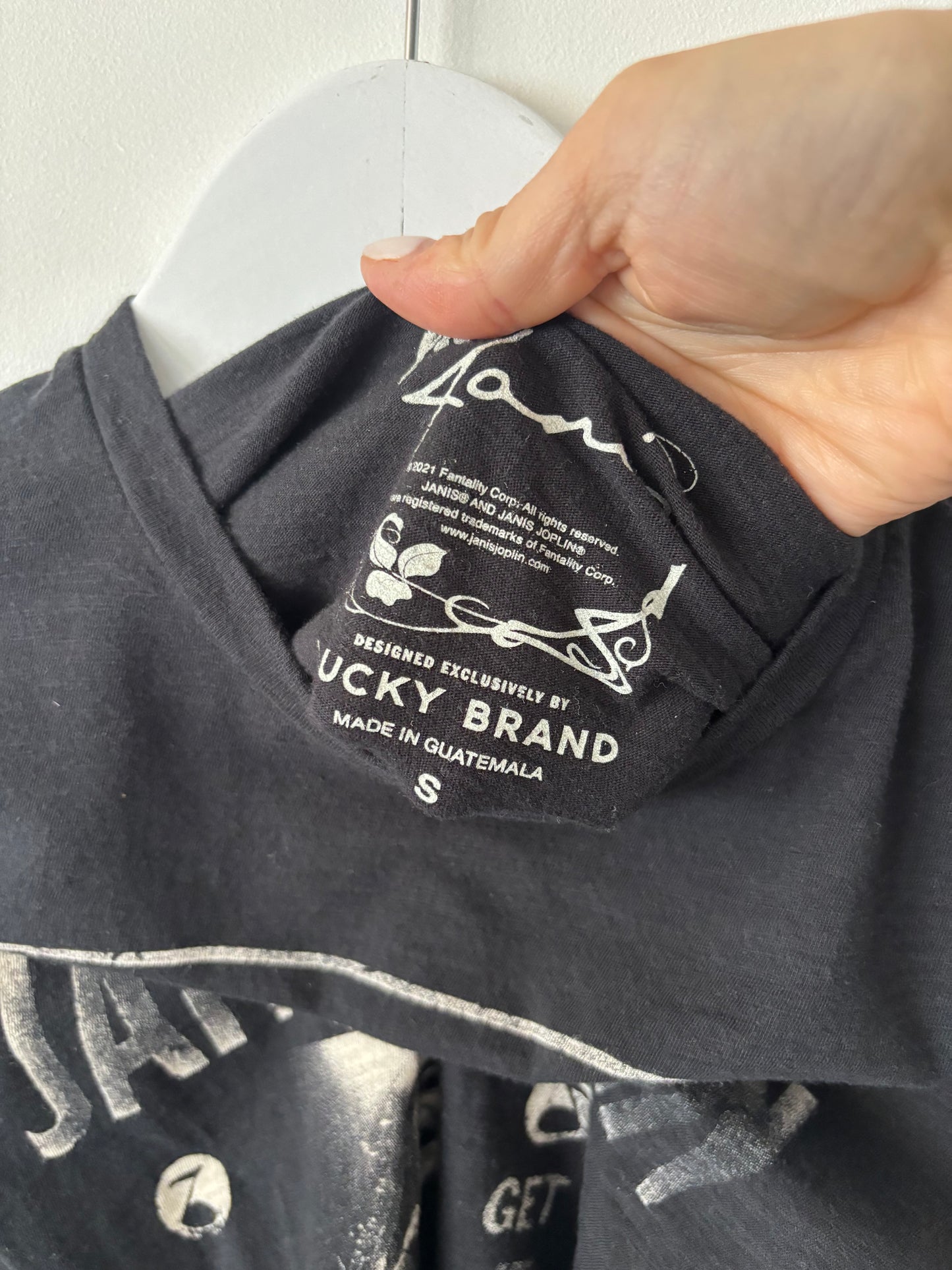 Lucky Brand x Janis Joplin Graphic Tee | Sz Small