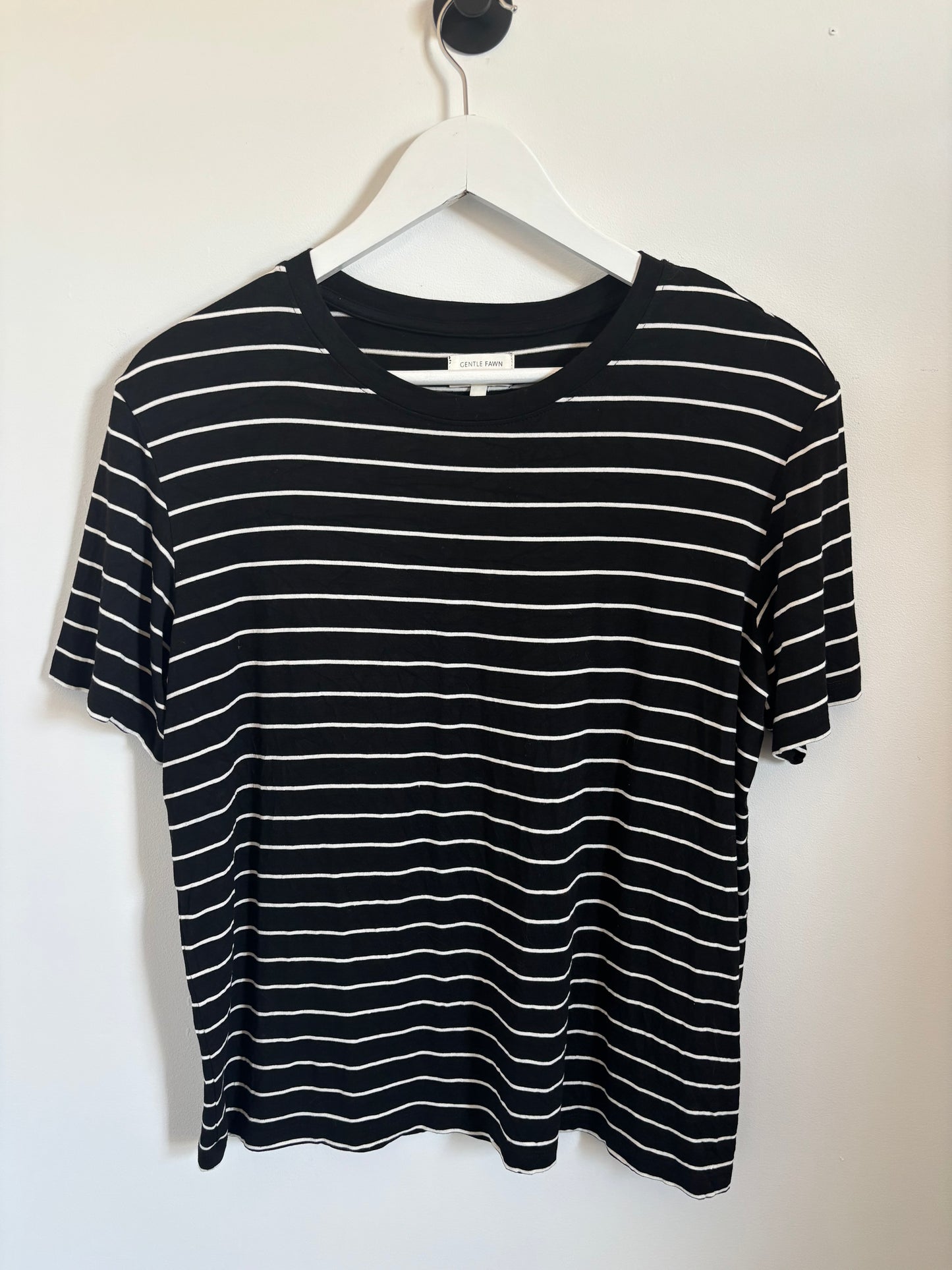 Gentle Fawn Aiden Black Striped T Shirt | Small