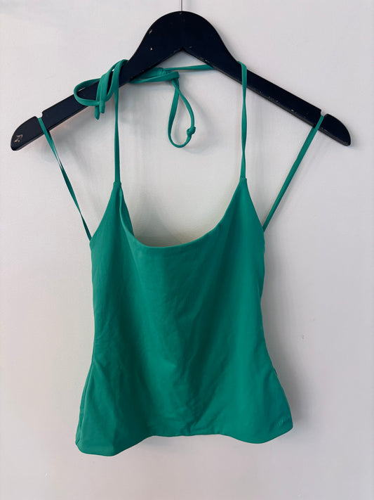Babaton Contour Green Halter Top | Sz Small