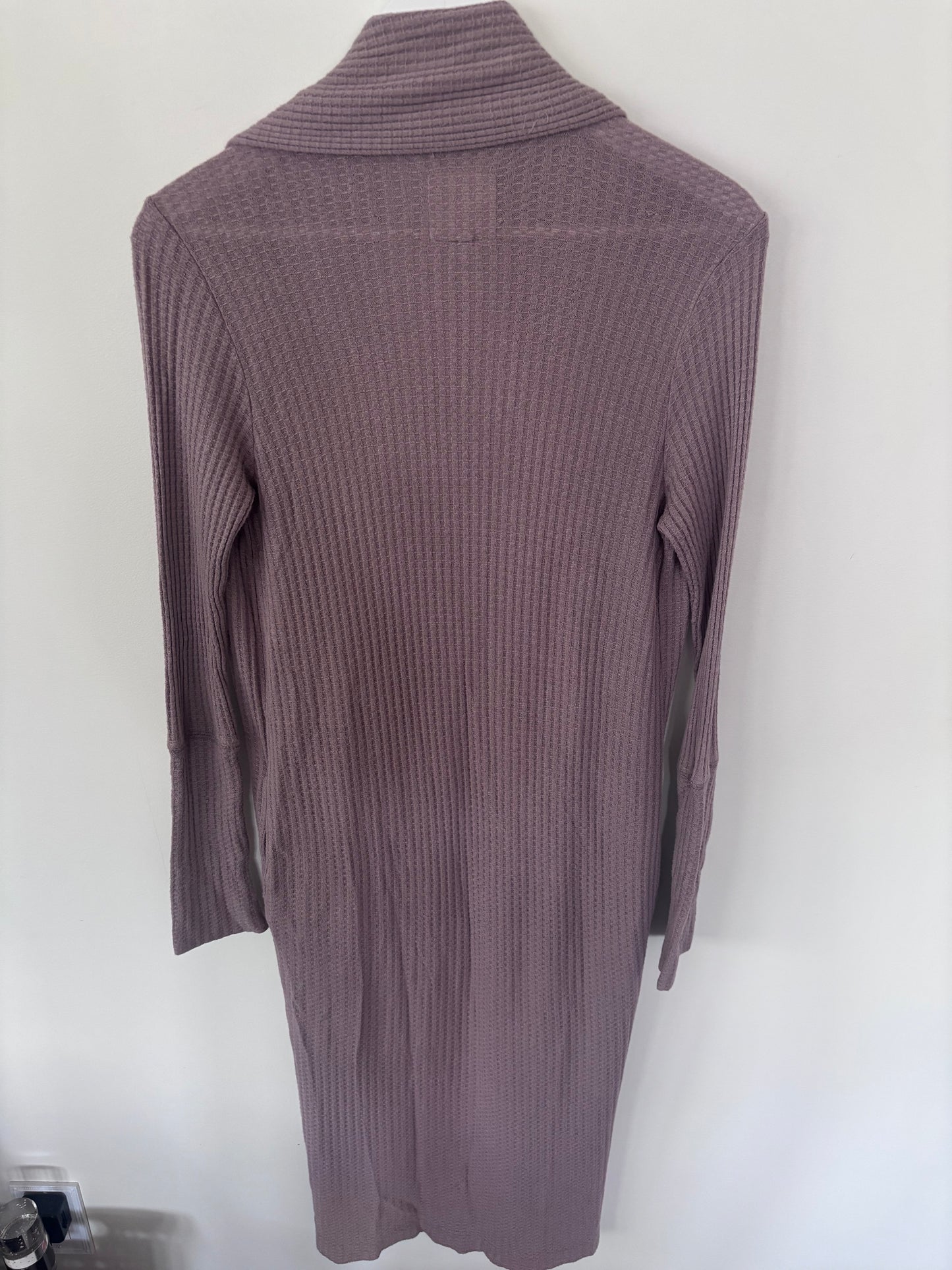 Chaser Waffle Knit Longline Cardigan | Sz Small