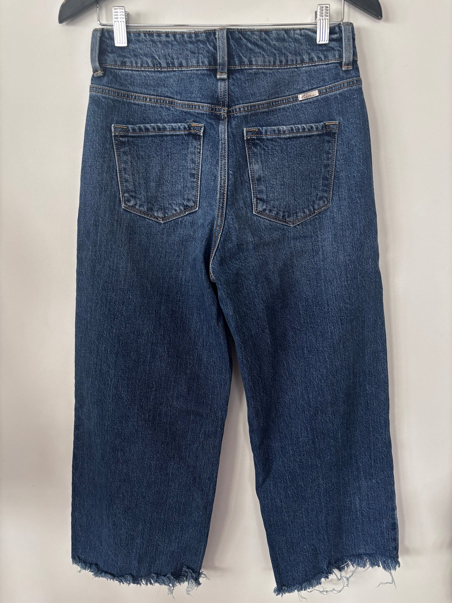 Kancan Wide Leg Cropped Jeans | Sz 27 (fit like 27/28)