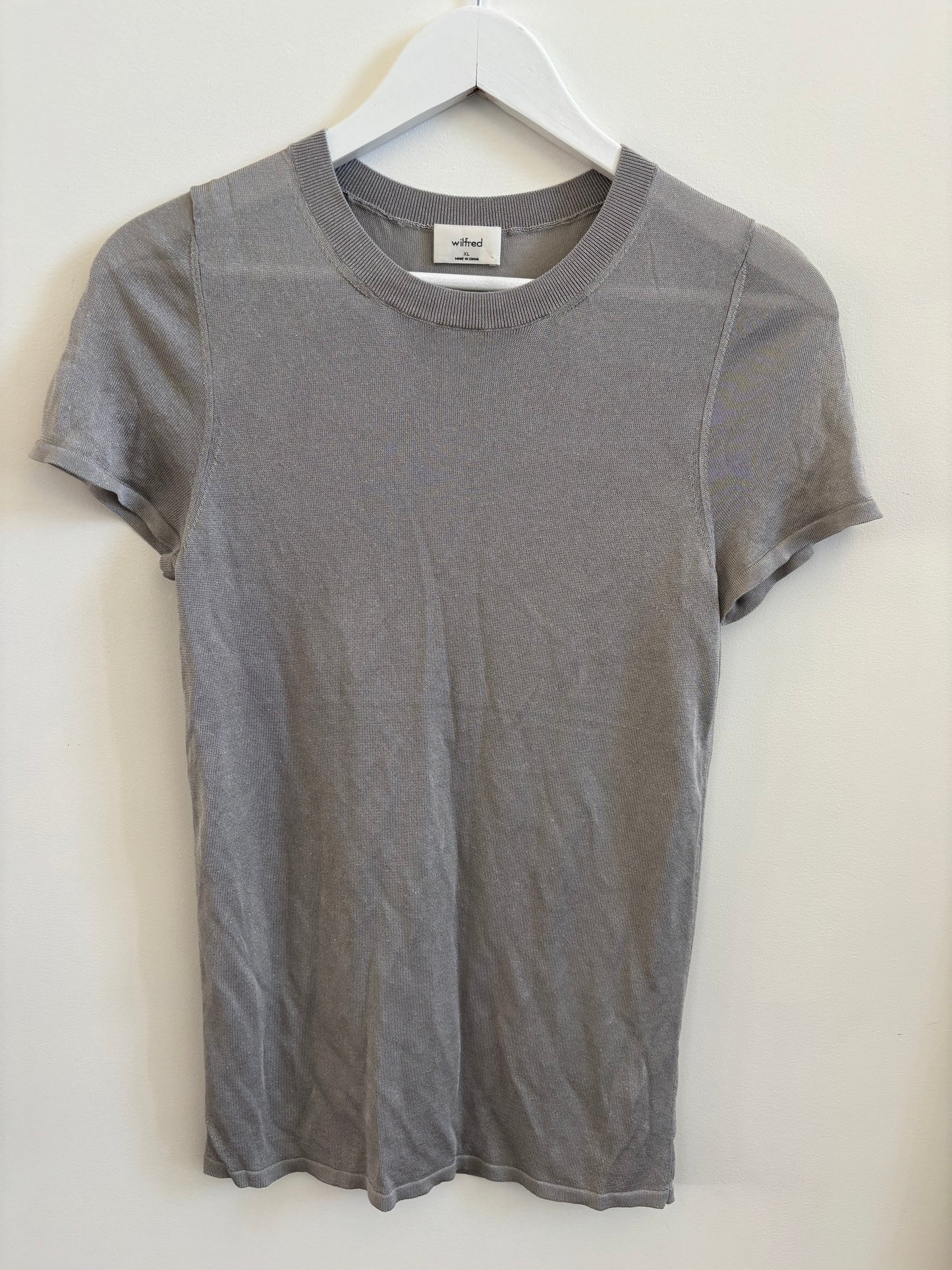 Wilfred Metallic Crewneck Shirt | XL (fits more like Medium) (O76R5)