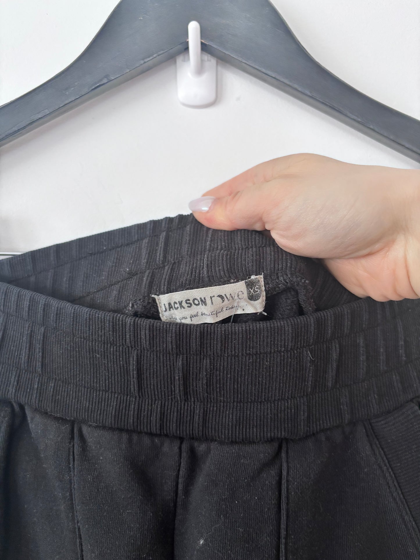 Jackson Rowe Black Sweatpants | Sz XS